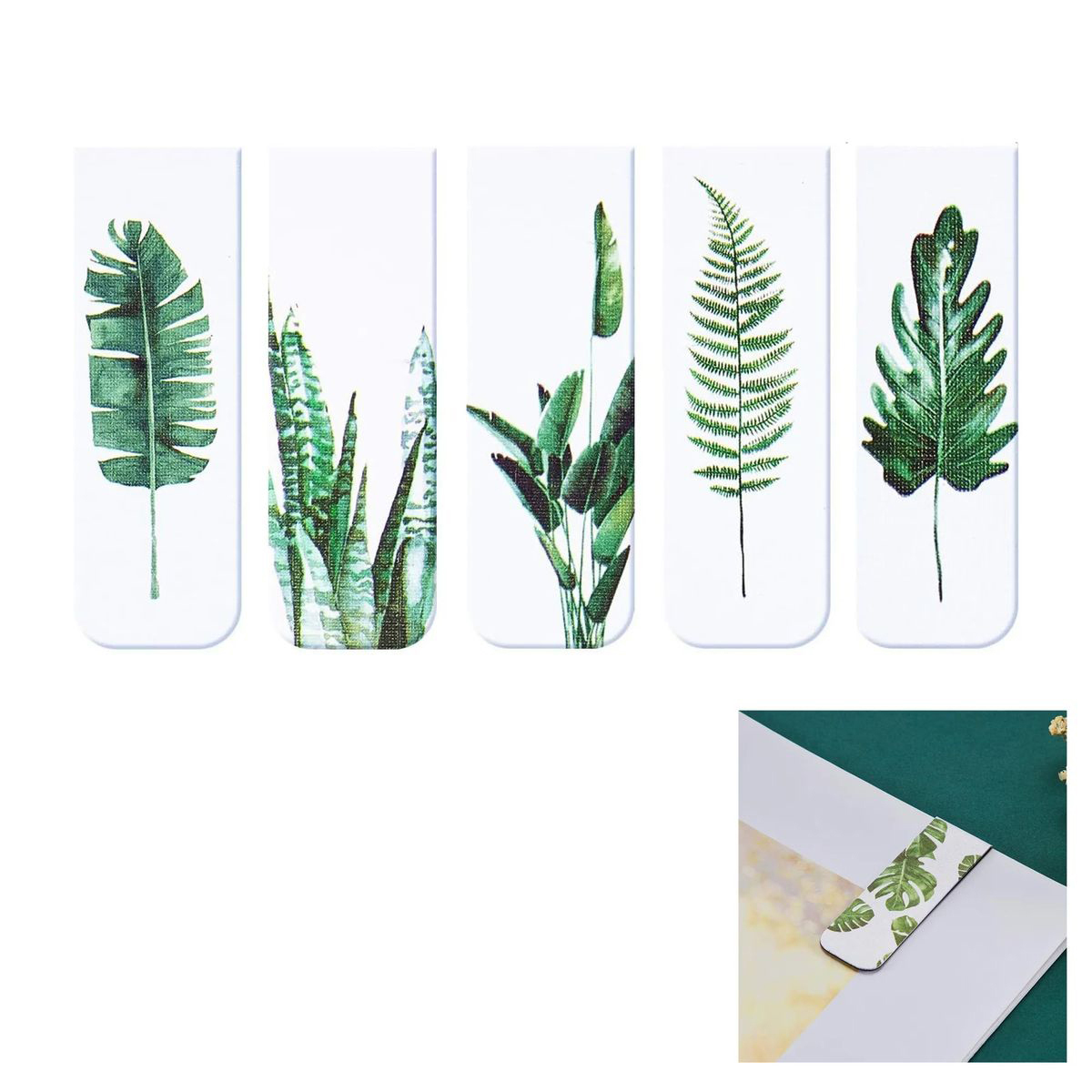 PP Reusable Magnetic Book Page Markers 1