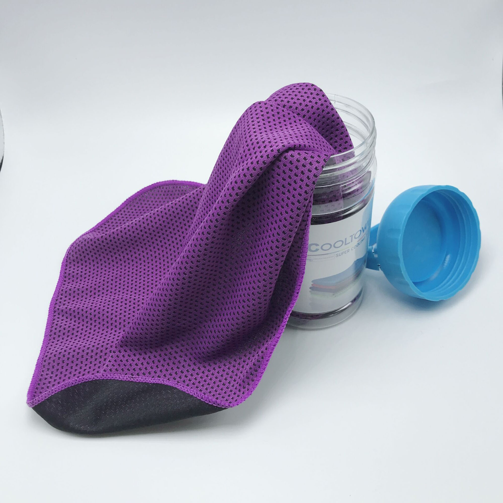Breathable Cooling Towel in Carry Bottle 14