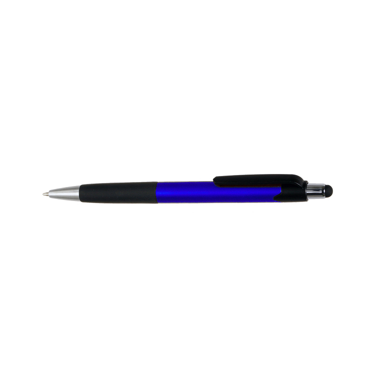 Metallic Color Plastic Pen with Touch Screen Stylus 1