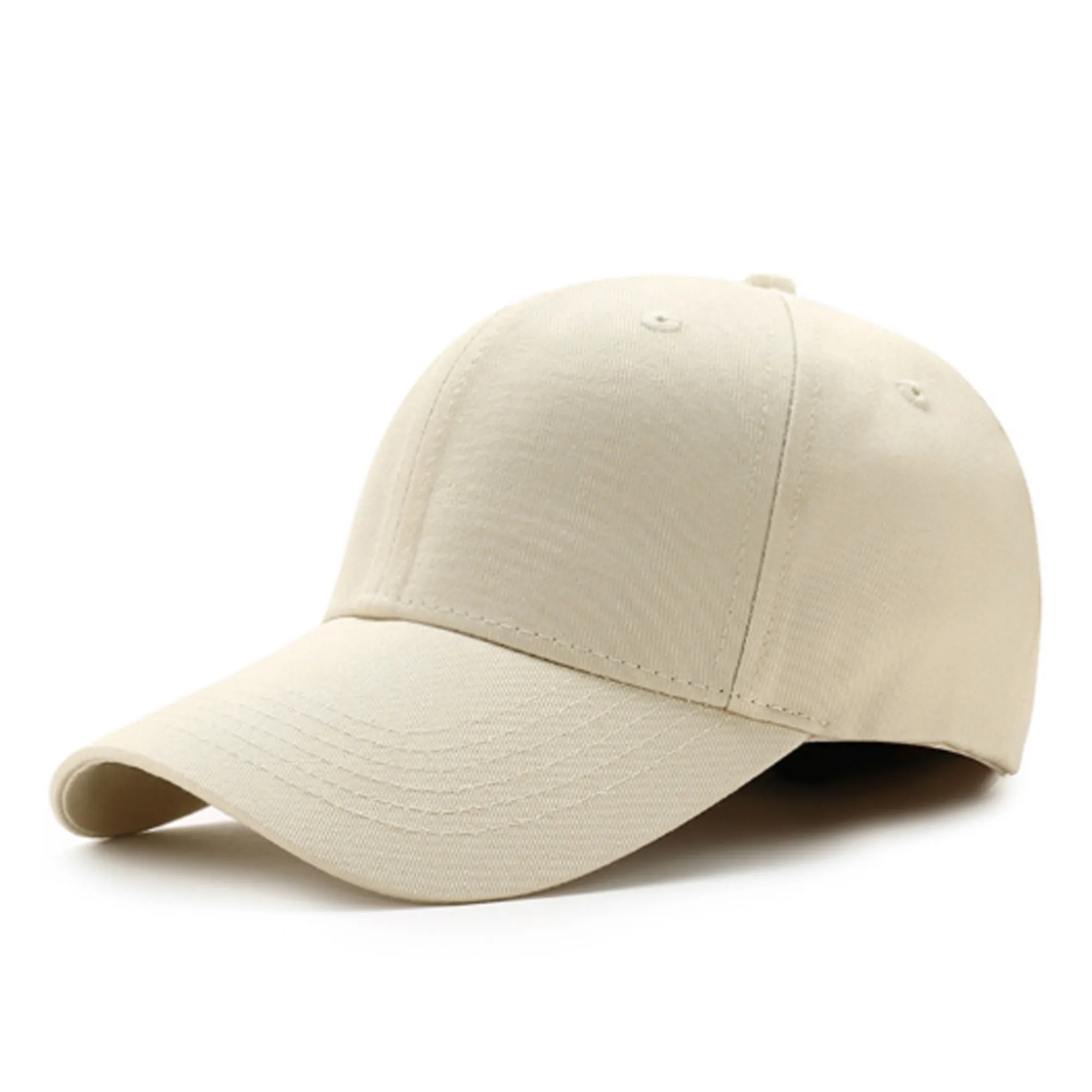 Solid Color Polyester Baseball Cap 2