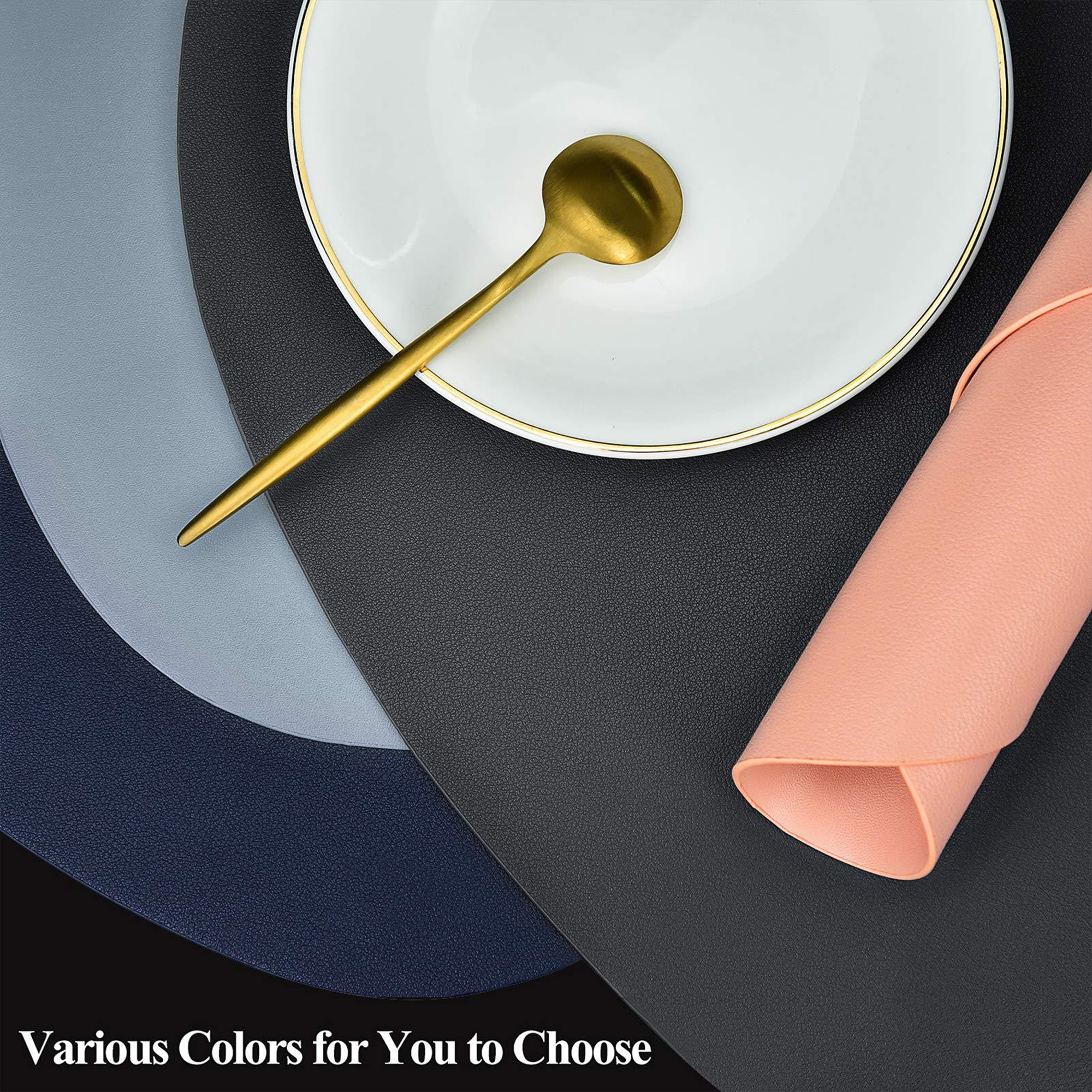 Faux Leather Placemat 3
