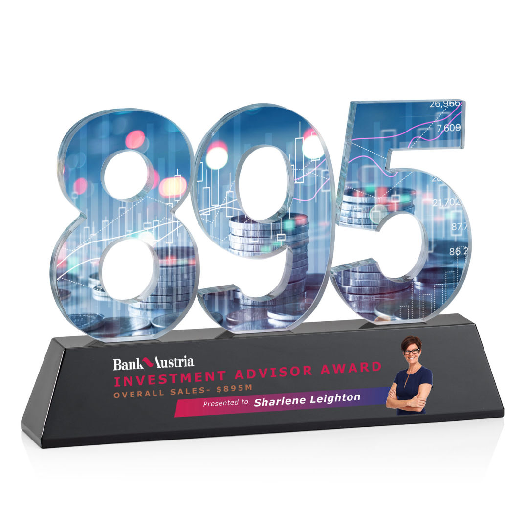 Milestone Optical VividPrint™ Award - Black 2