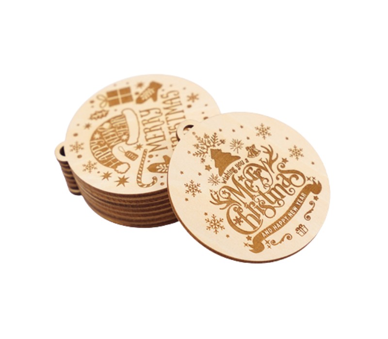 Wooden Christmas Ornament 4