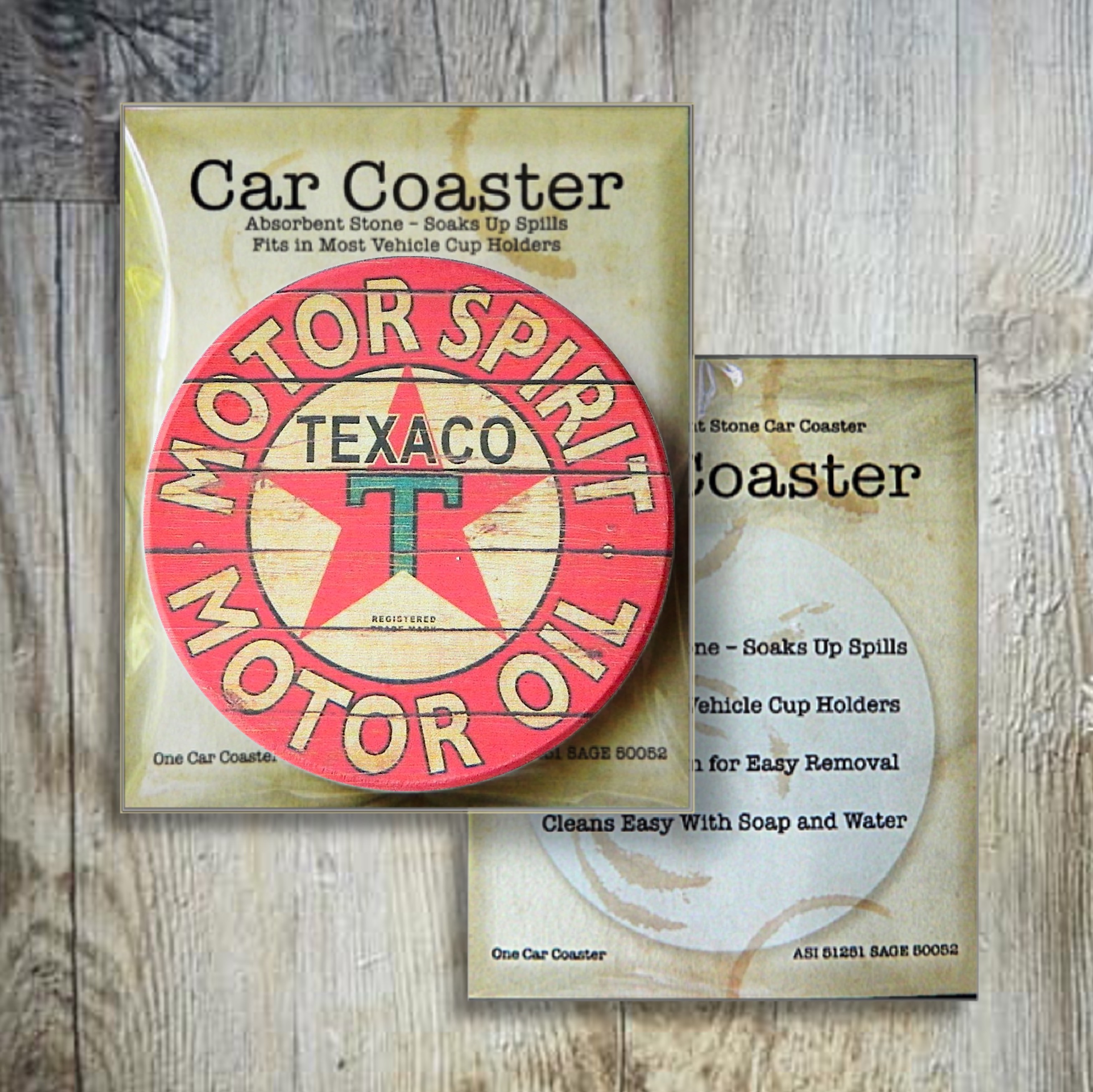 Car Coaster in Retail Packaging 2