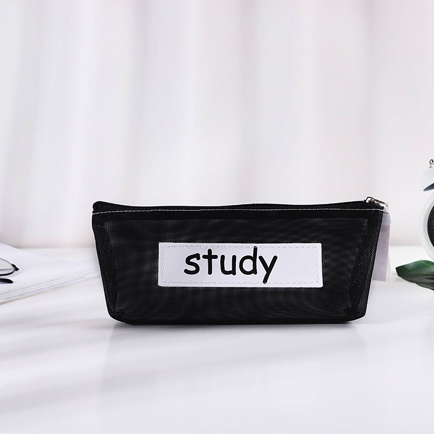 Transparent Mesh Pencil Case 4