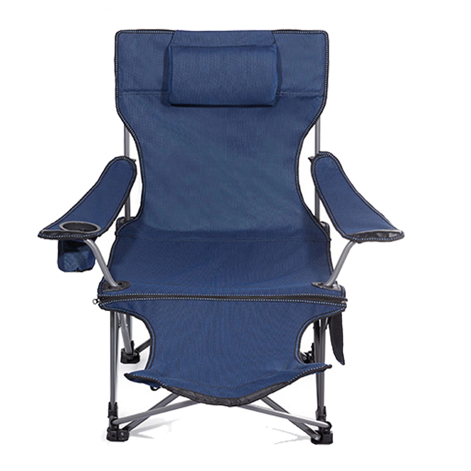Light Portable Dual-Use Reclining Lunch Break Folding Chair 6
