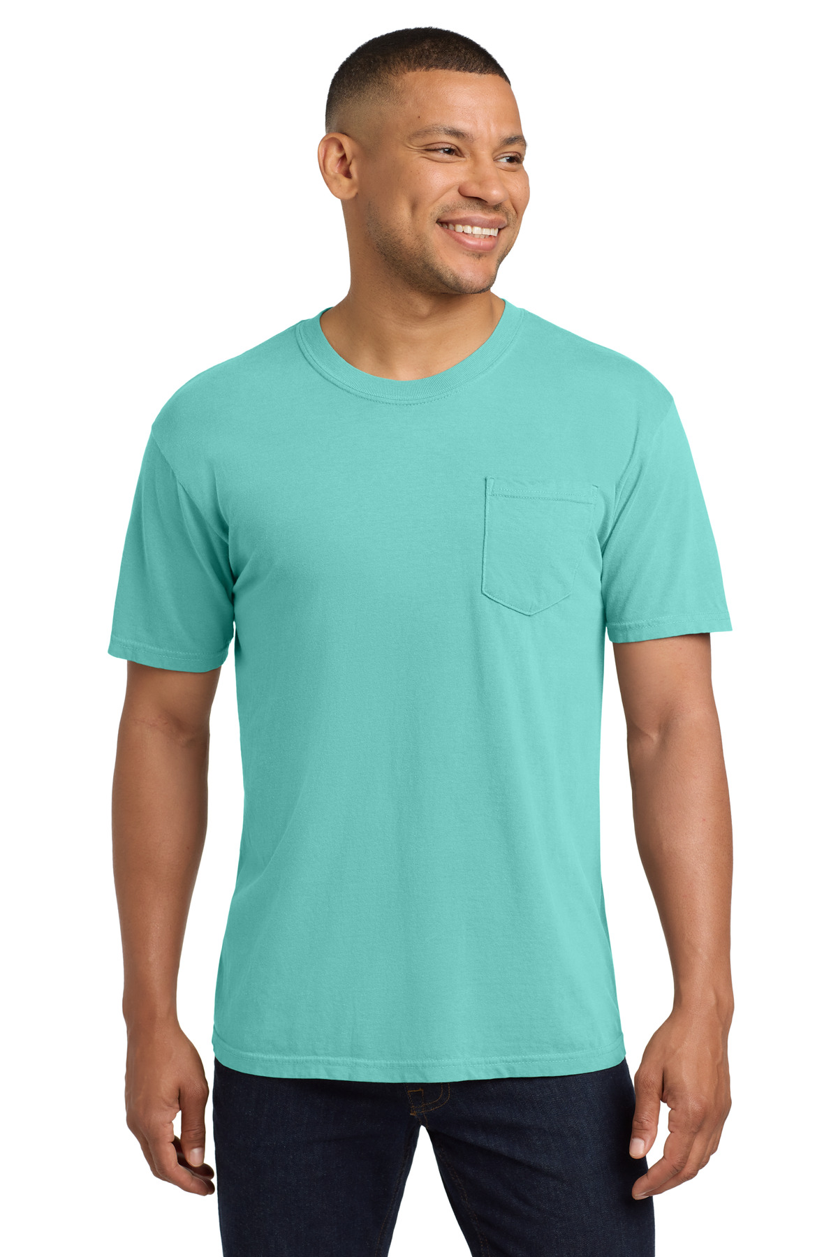 COMFORT COLORS Heavyweight Ring Spun Pocket Tee. 6030 361