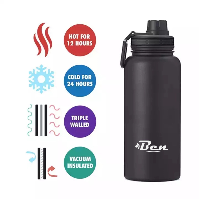 Copper Lined Seal 1L Flasks Stainless Steel Triple Wall 1