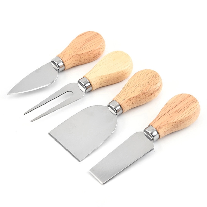 4pcs Cheese Knives and Folk Tool Set 4