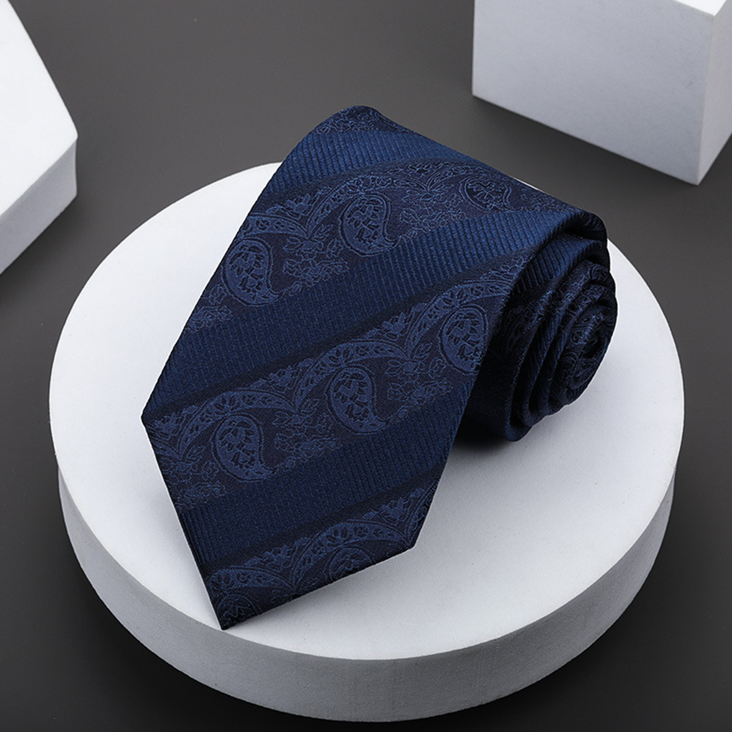 Men's Classic Striped Patterned School Color Stripe Ties 2