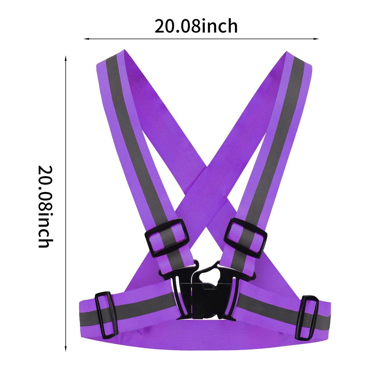 Breathable Adjustable Reflective Vest for Athletes 11