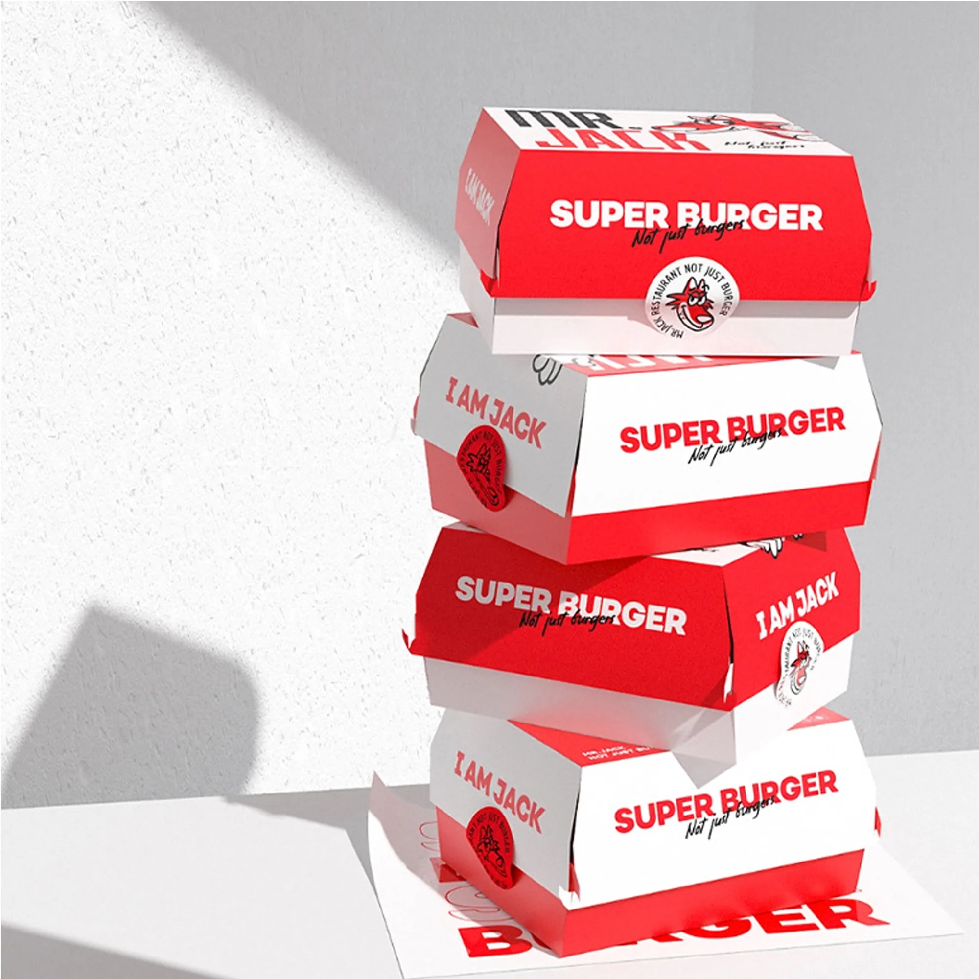 Disposable Paper Burger Box 2