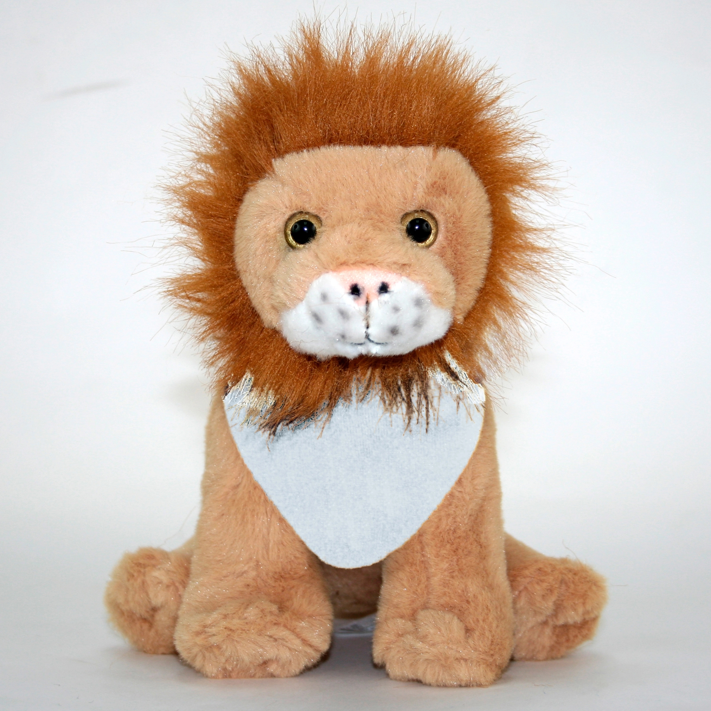 9" In The Zoo Stuffed Lion 4