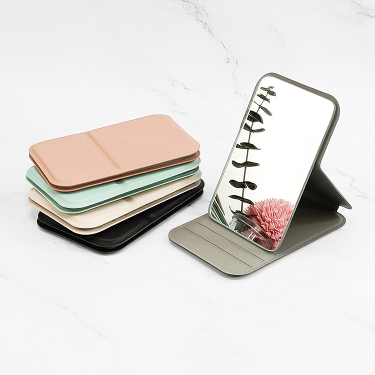 Pu Leather Pocket Mirror 6