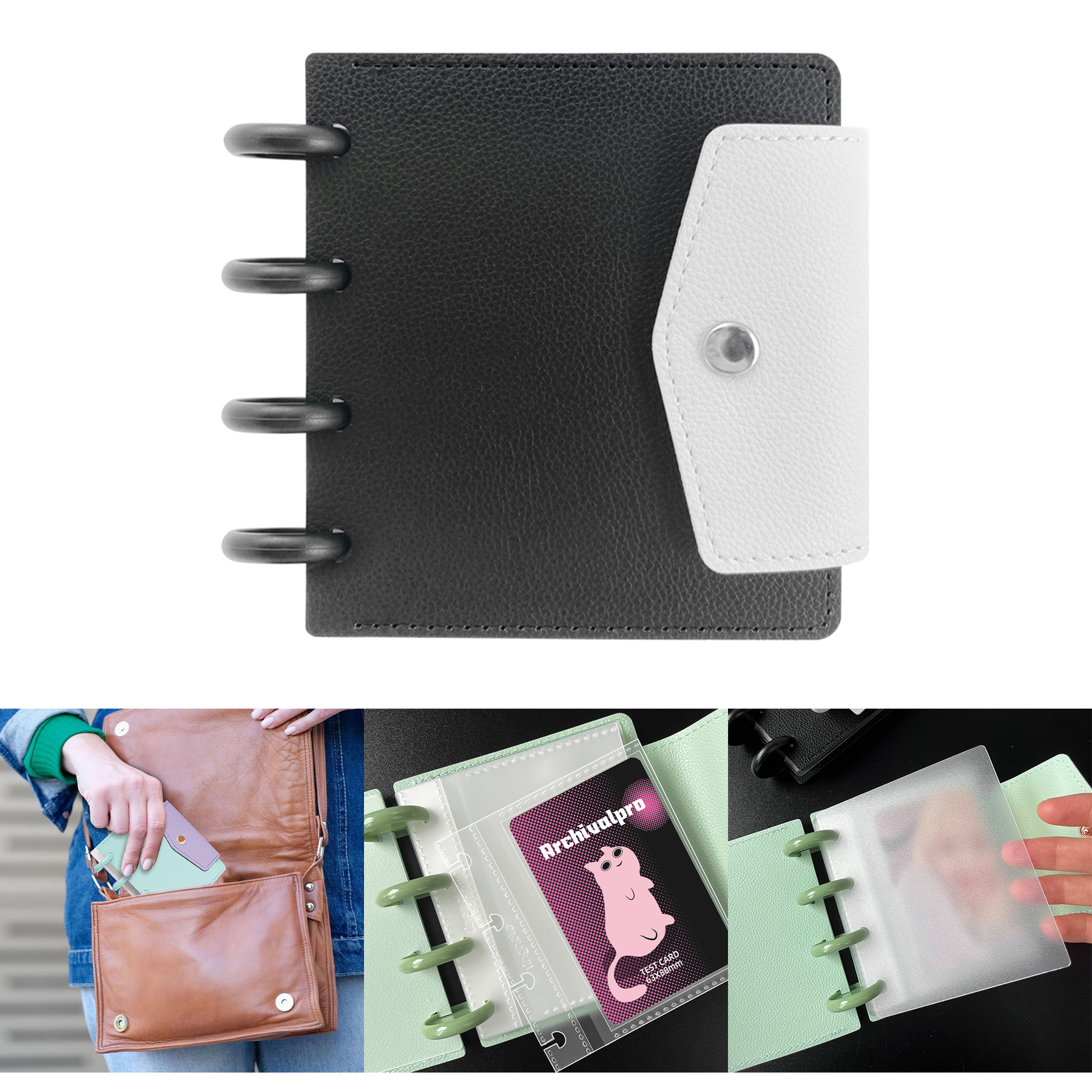 Photocard Binder Detachable Portable Photocard Album 2
