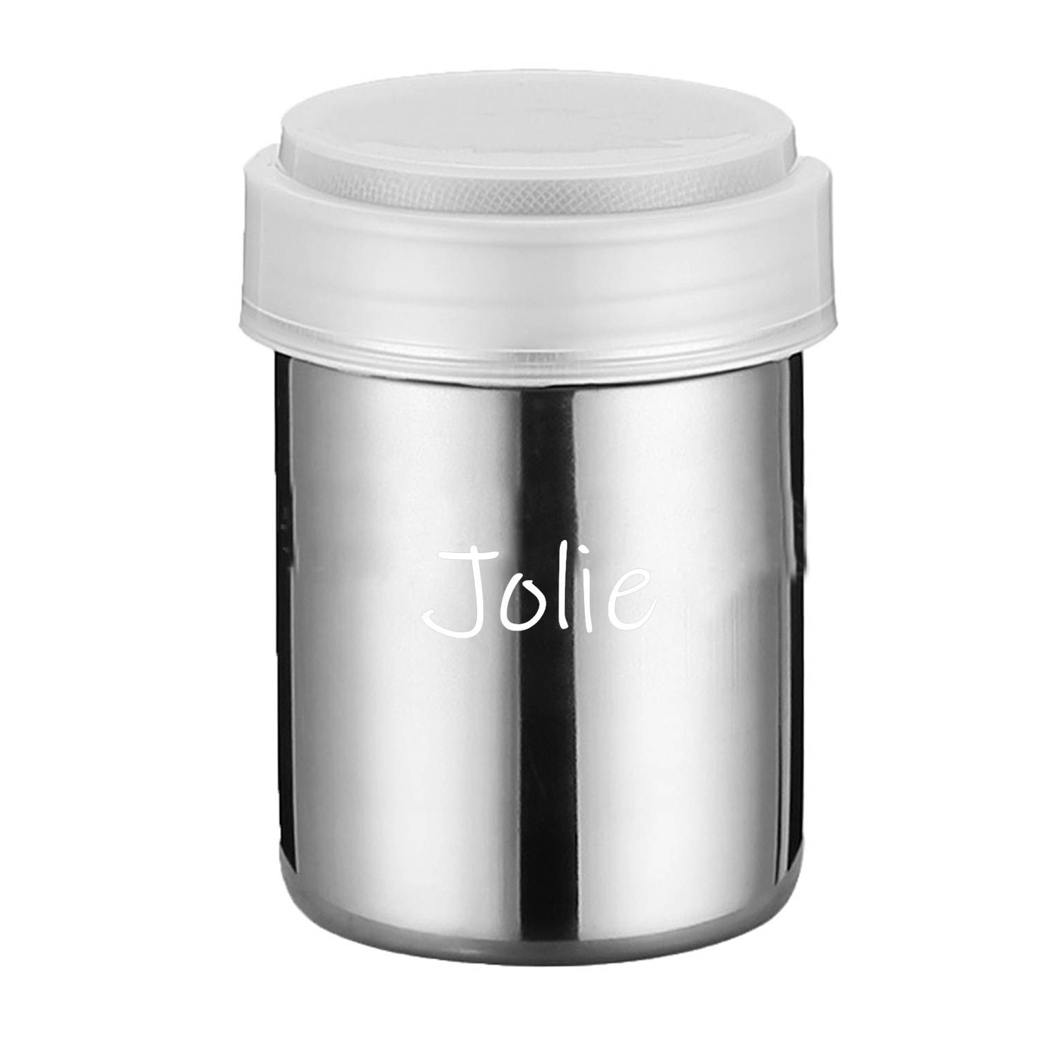 Stainless Steel Powder Sugar Shaker With Lid 3