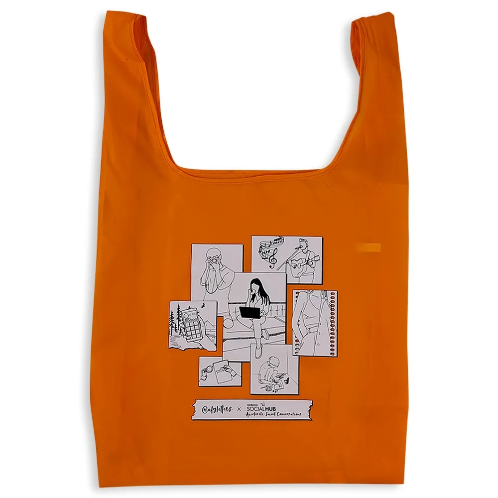 Tide Twister Folding Tote (190T) 6