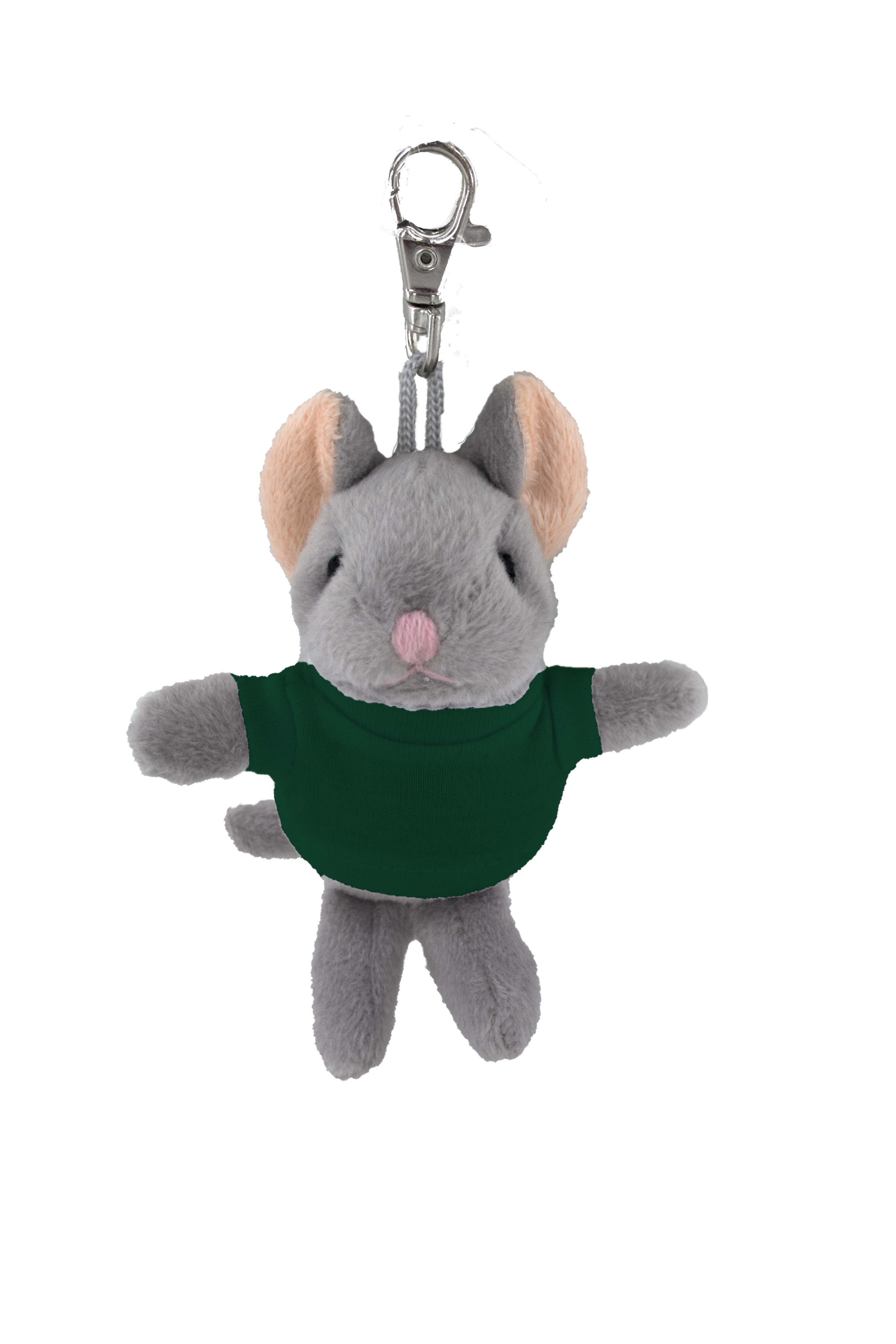 soft plush Mouse keychain with Tee 8