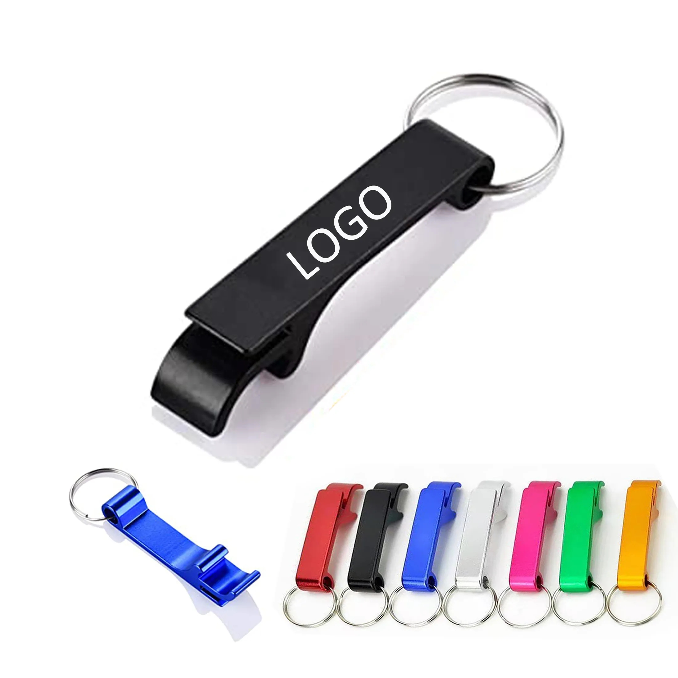 Aluminium Alloy Beer Bottle Openers Keychain 4