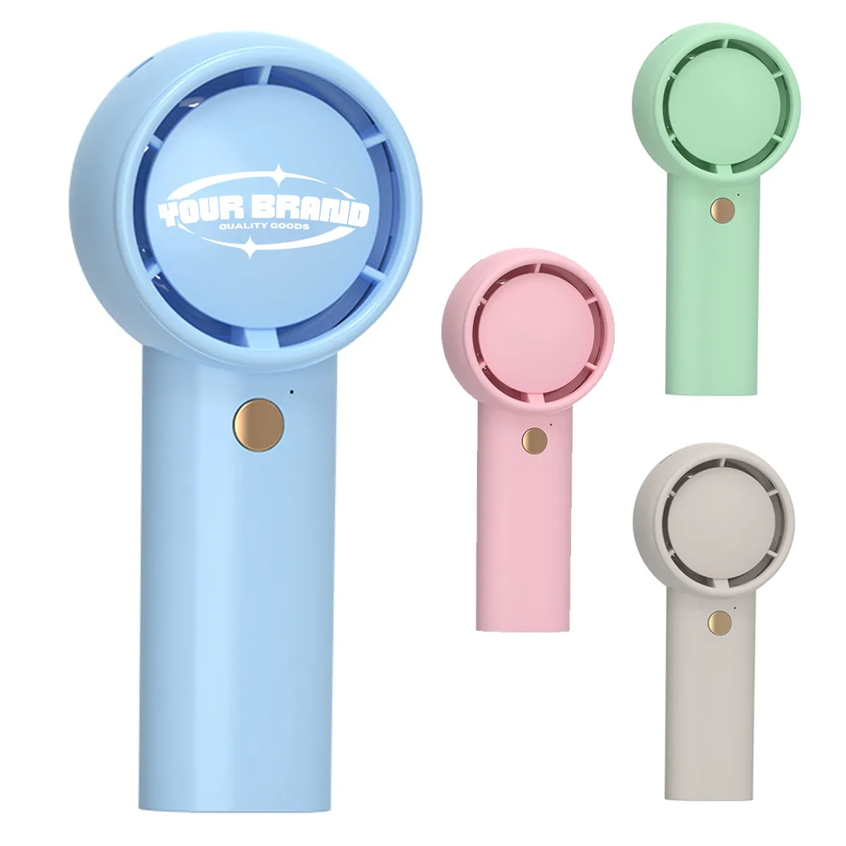 300mAh Mini Handheld Cooling Portable Travel USB Fan 7