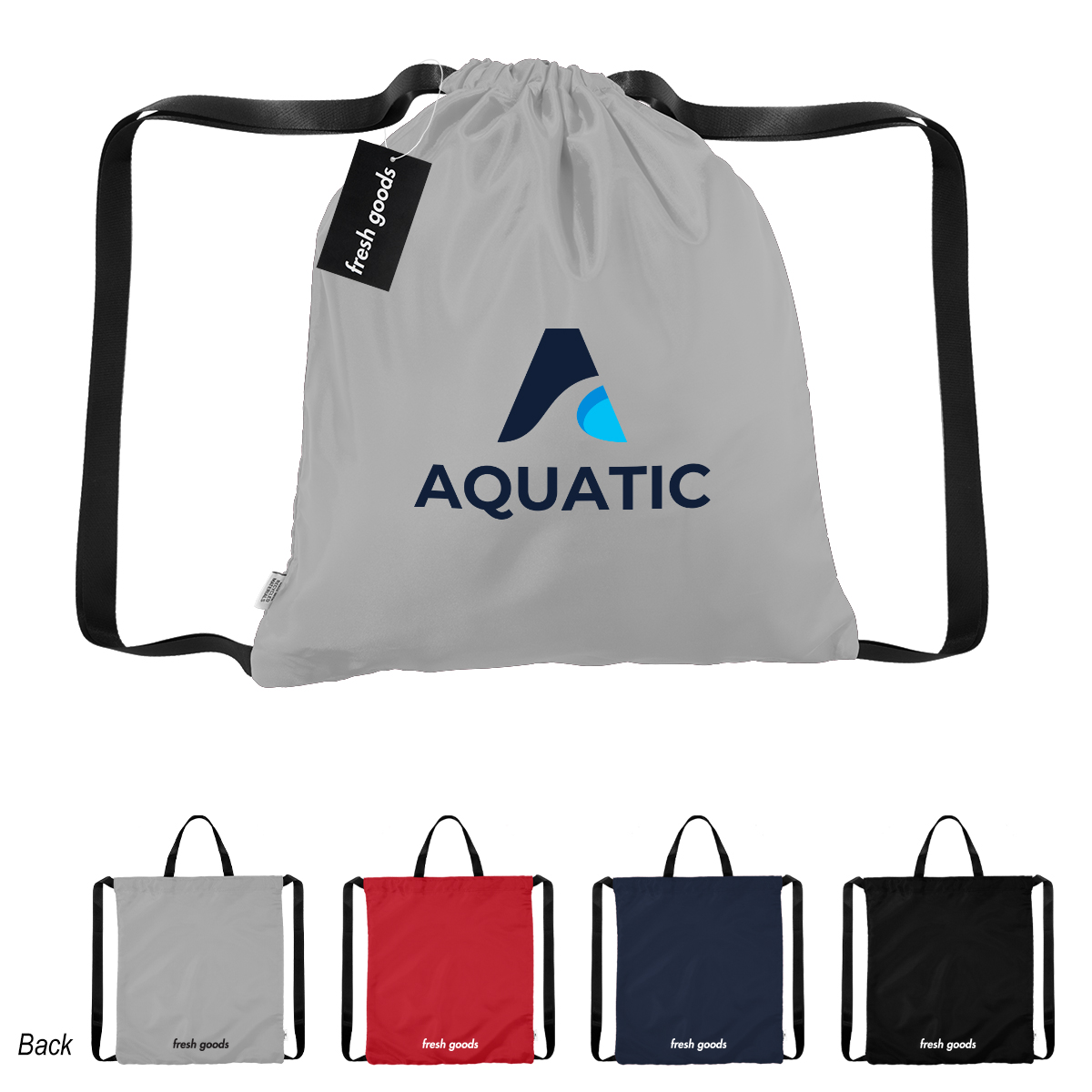 Joel rPET Drawstring Tote Bag