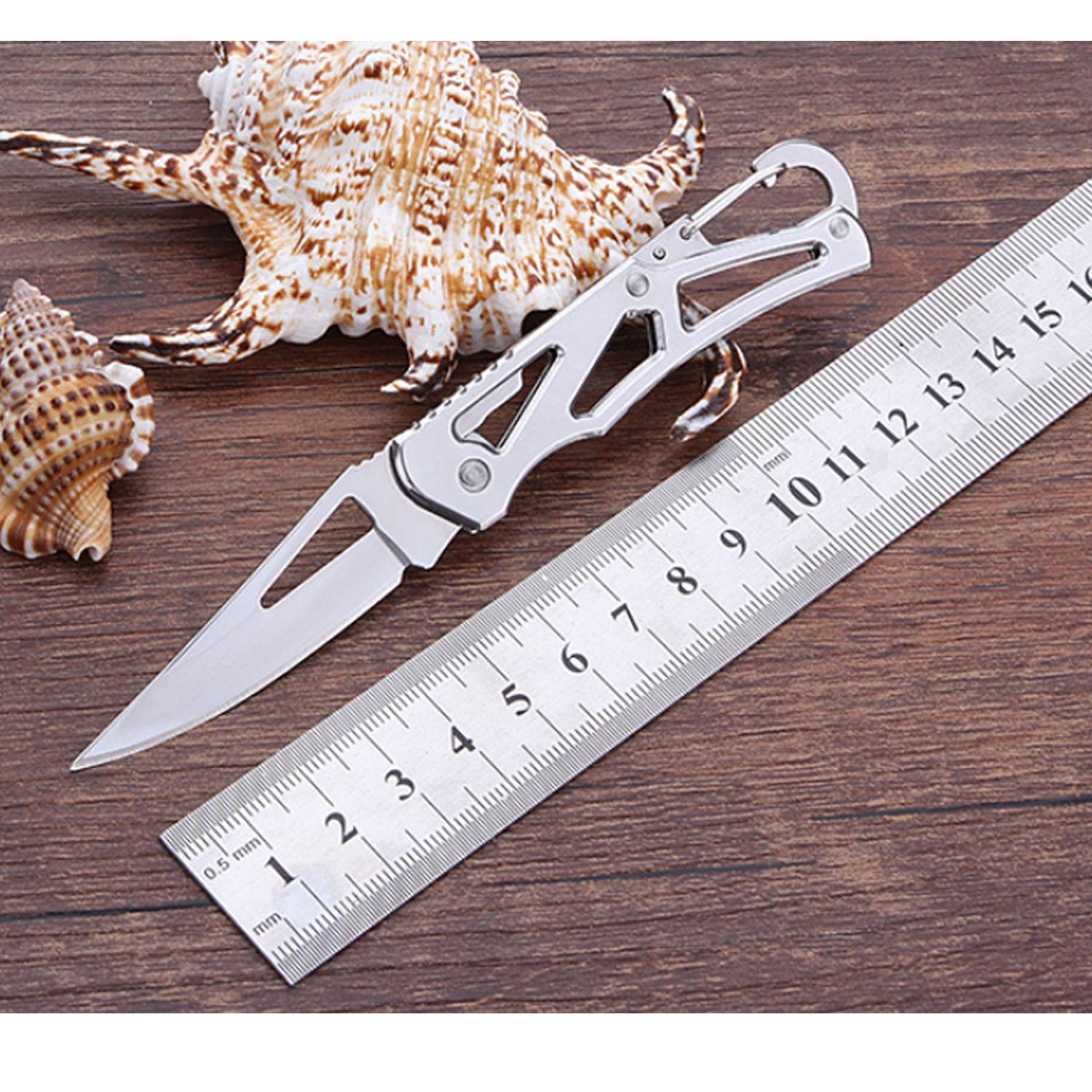 3 1/4" Foldable Knife w/ Buckle 3
