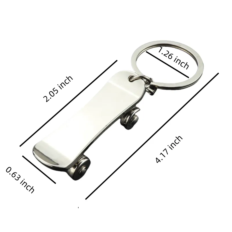 Skateboard Key Chain 3