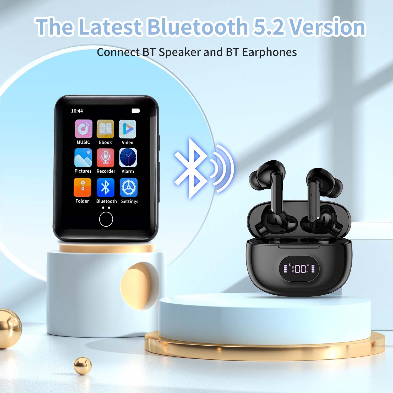 Touch Screen MP4 player 3