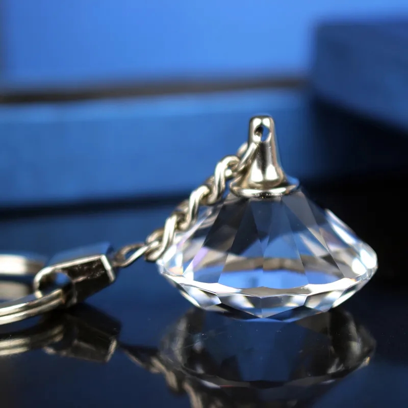 Personalized Diamond Crystal Keychain 1