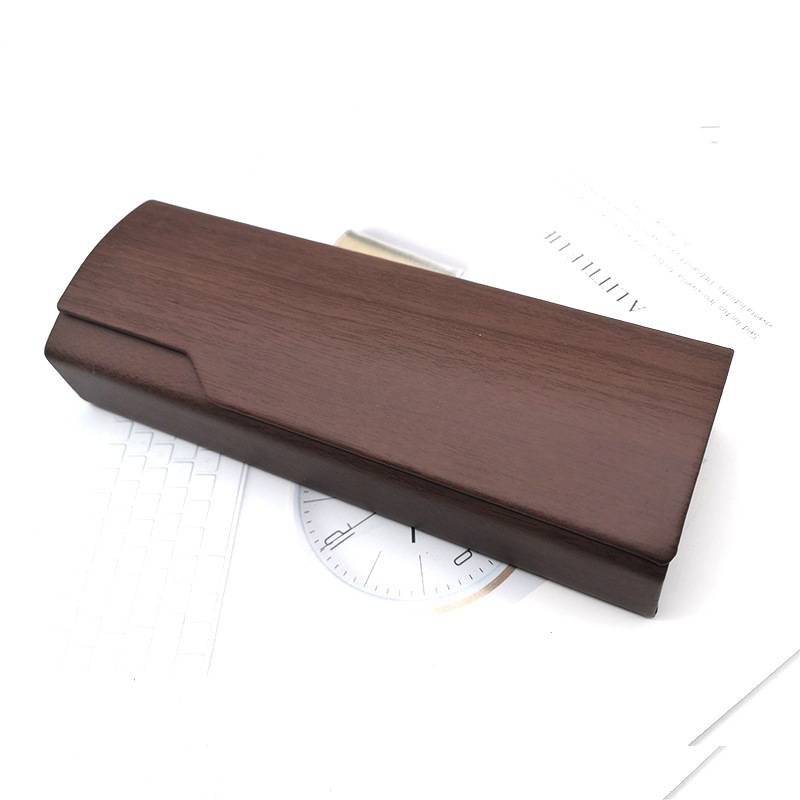 Imitation Wood Grain Eyewear Case 6