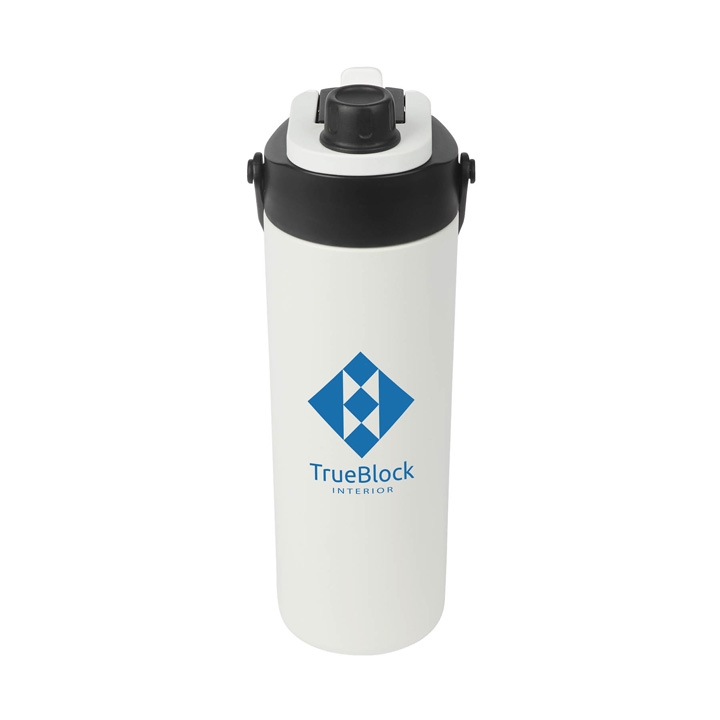 Calverton 22 oz. Double Wall Recycled Stainless Steel Water Bottle, custom water bottle with logo imprint 24