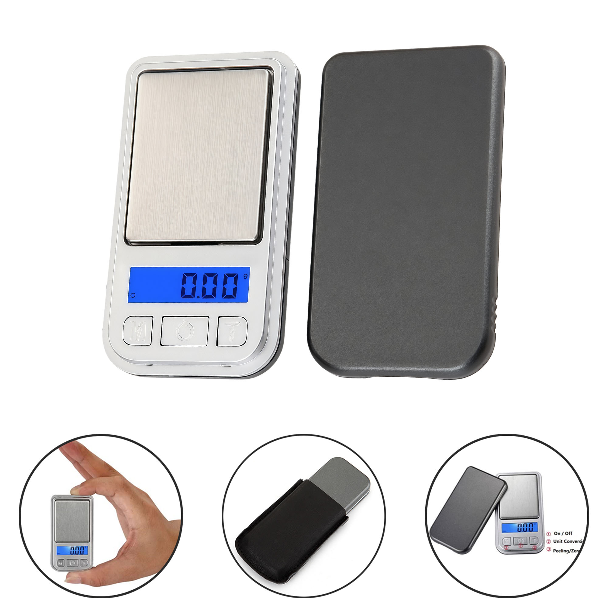100g/0.01g Mini Jewelry Scale 3