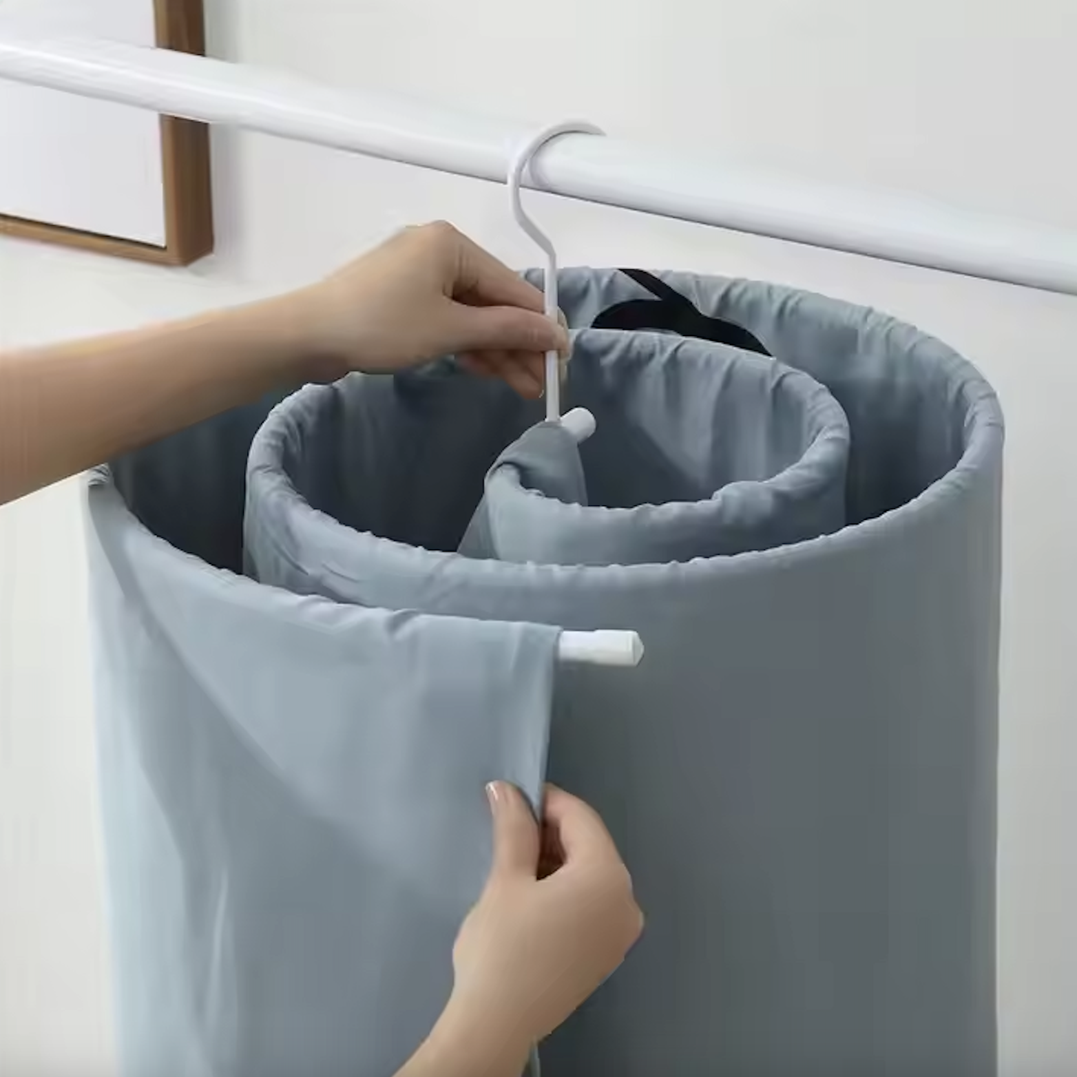 Spiral Shaped Clothes Laundry Hanger 2