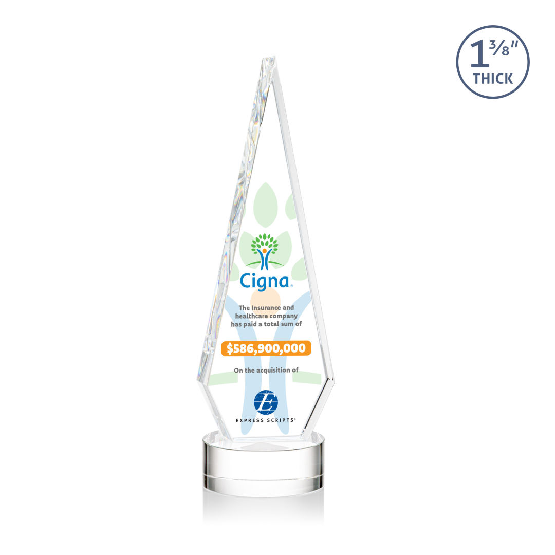 Springfield VividPrint™ Award on Stanrich Base - Clear 8