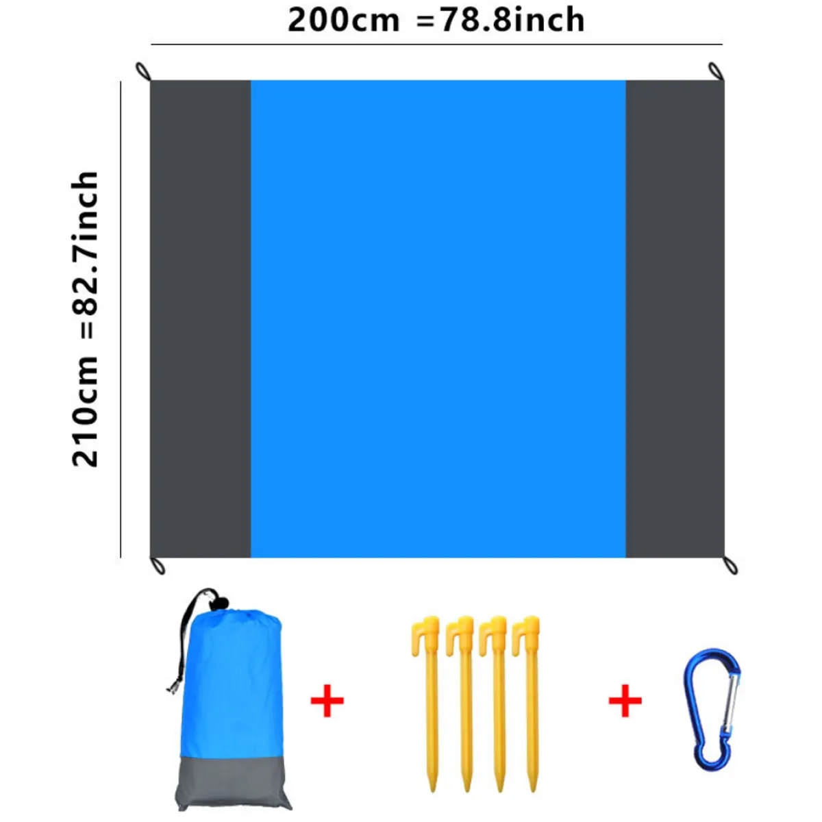 Waterproof Lightweight Picnic Beach Blankets 5
