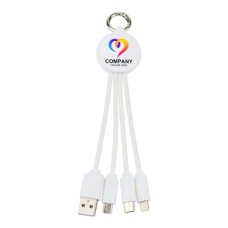 Promotional Round 3 In 1 Charging Cable 5