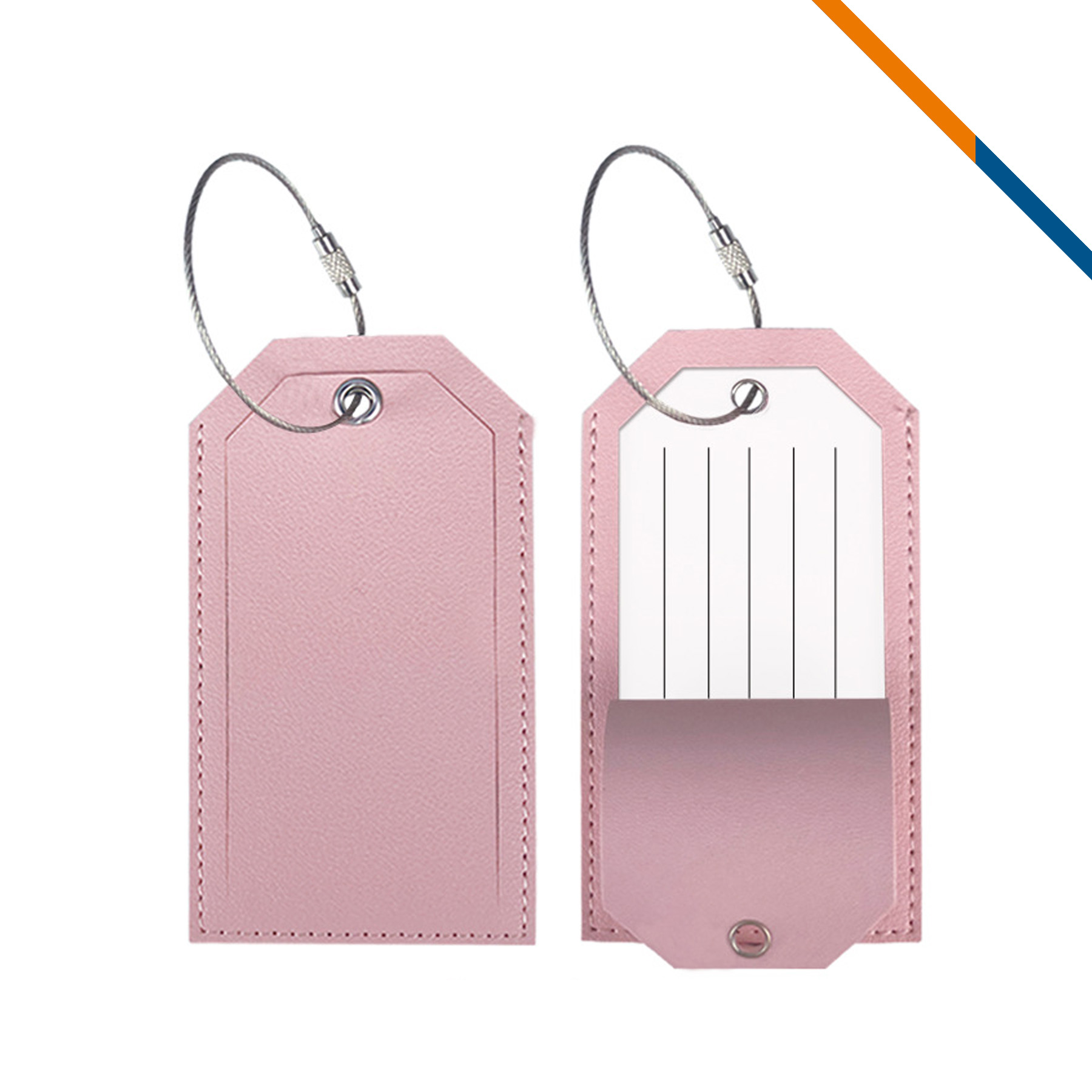 Glimpse PU Leather Luggage Tag 4