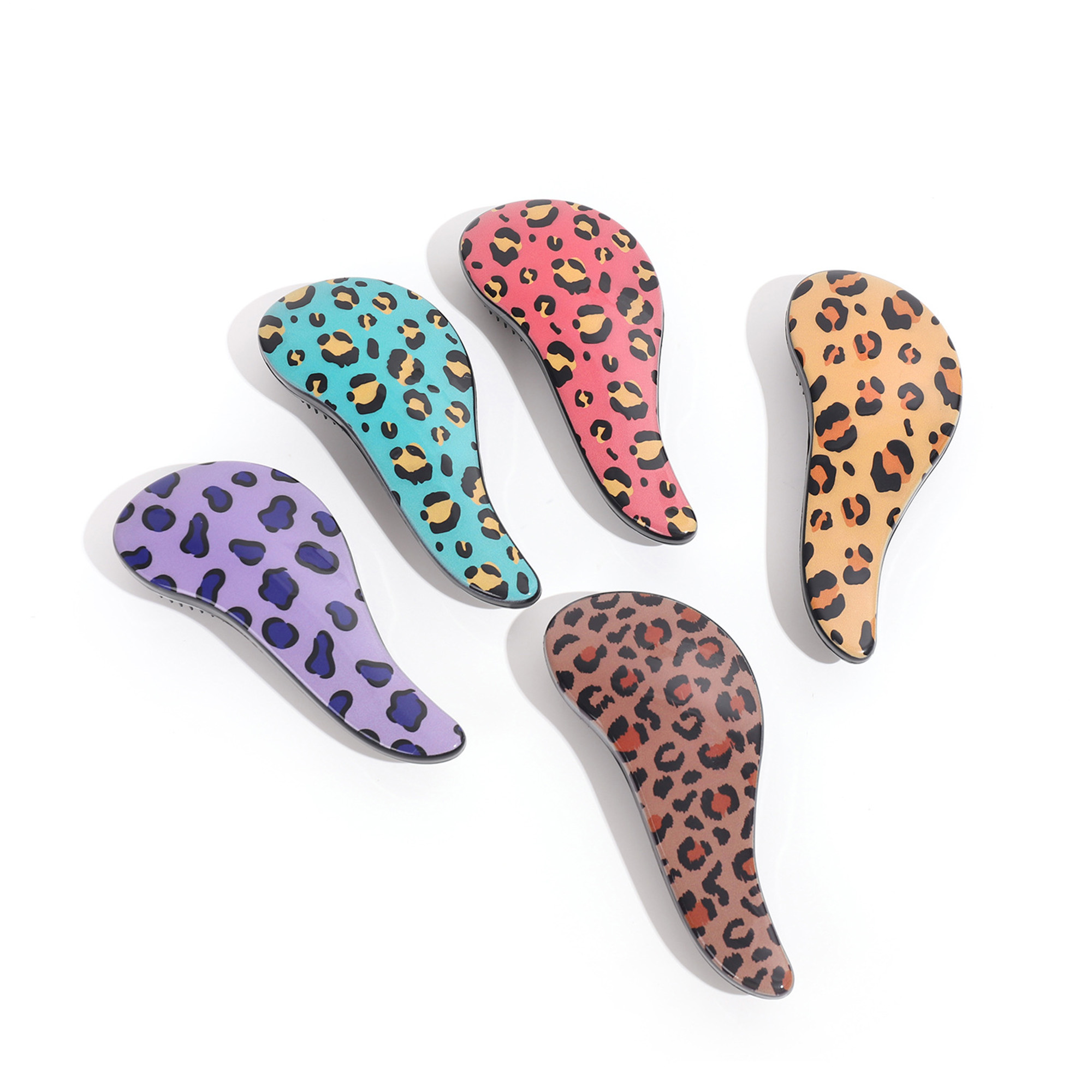 Solid Color Massage Comb 2