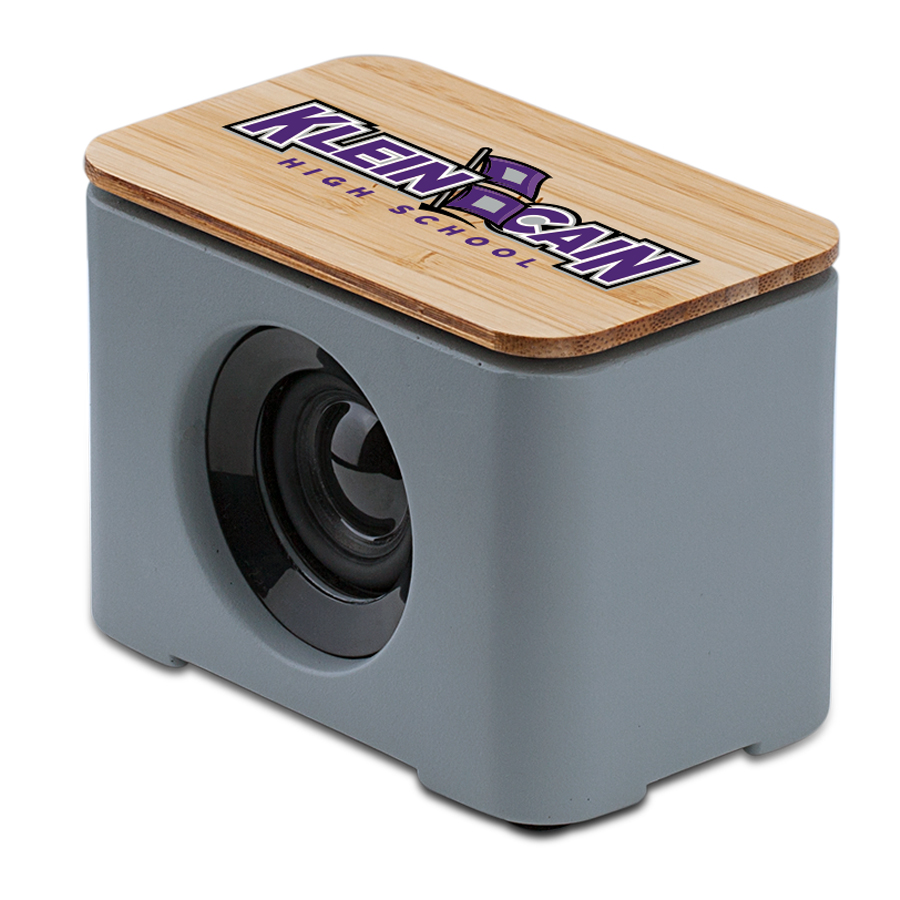 EchoPower Eco-Friendly Bluetooth Speaker and Wireless Charger with Bamboo Top 5