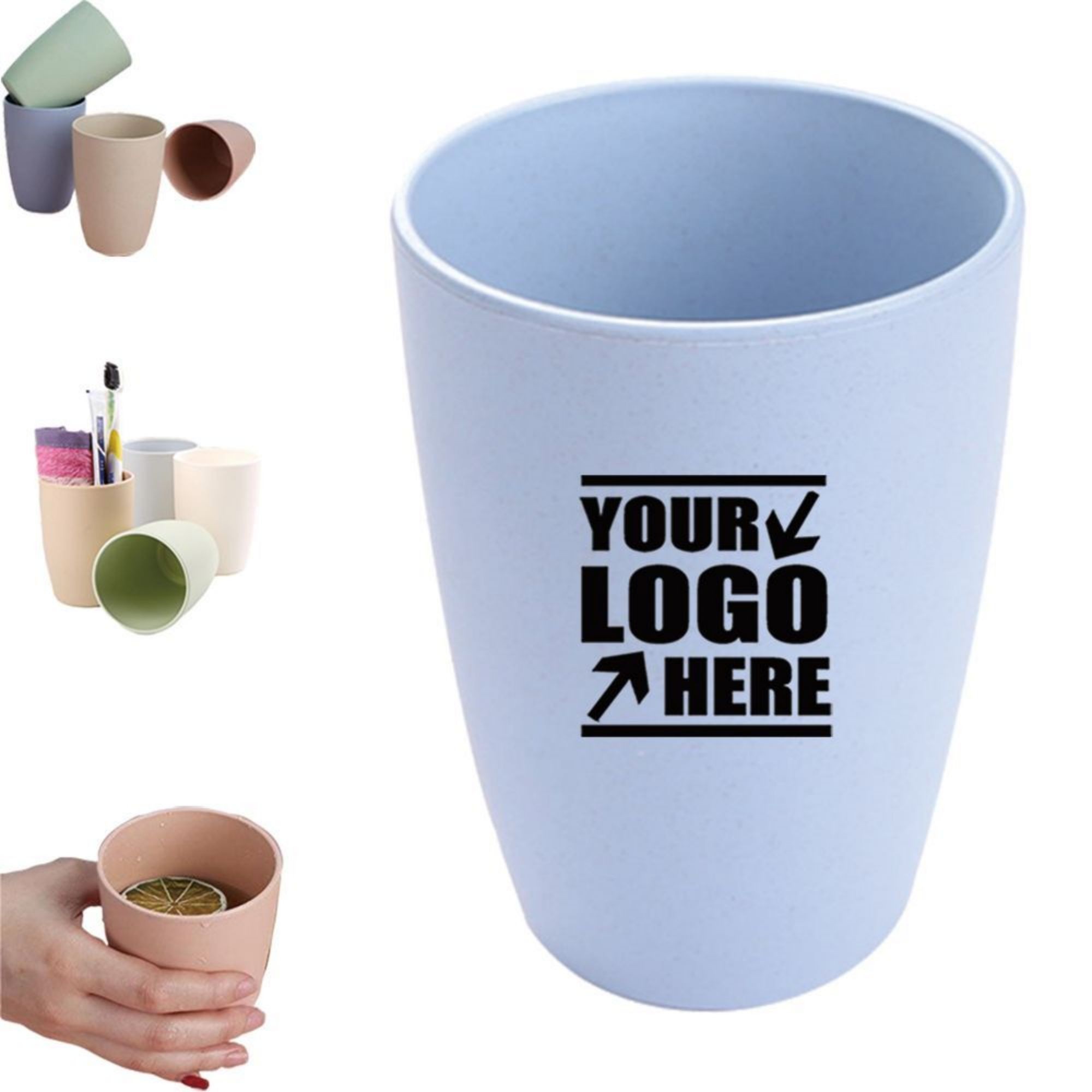 12 OZ Thick Toothbrush Cup 2