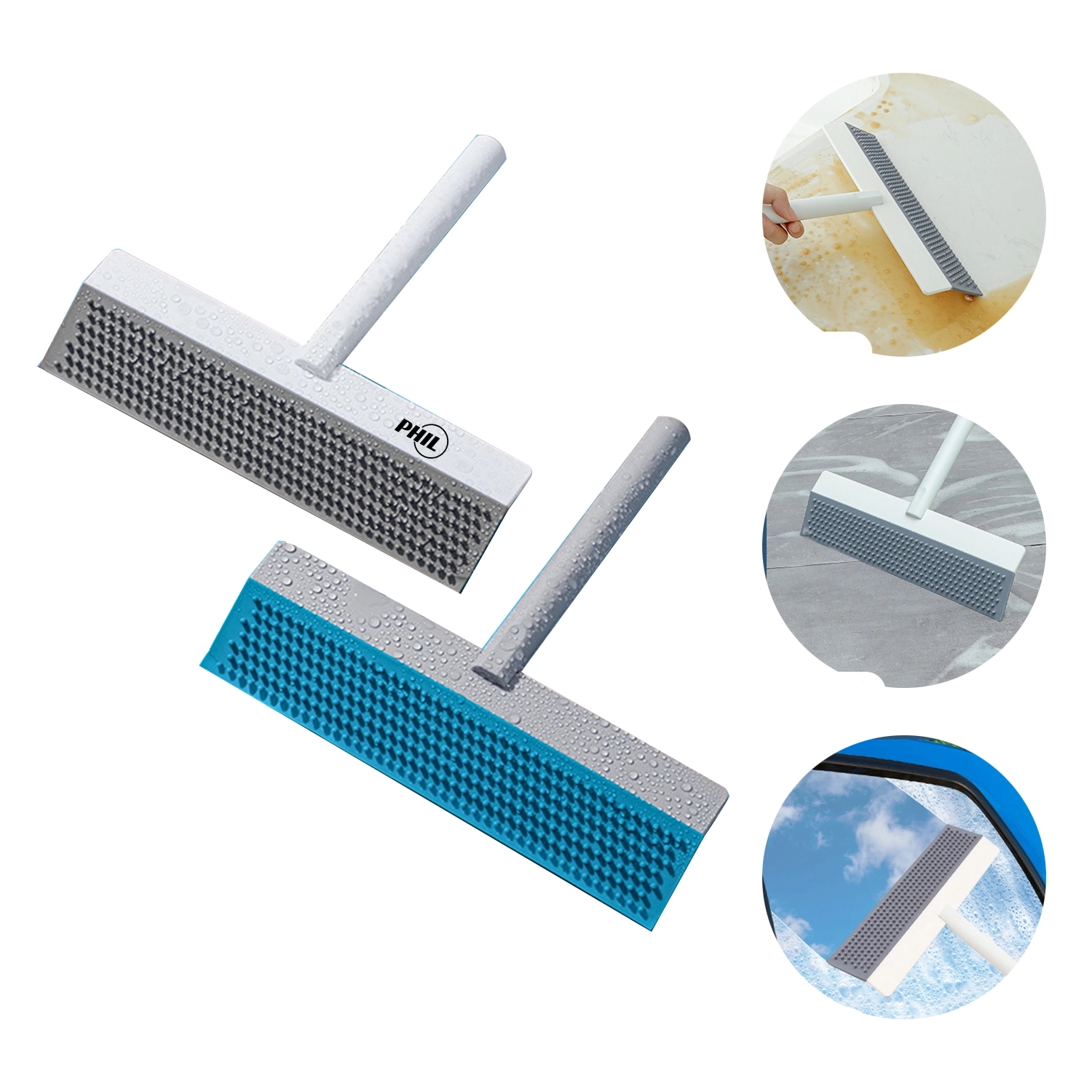 Ergonomic Glass Squeegee 3