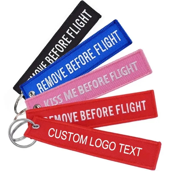 Custom Embroidered Keychains 5
