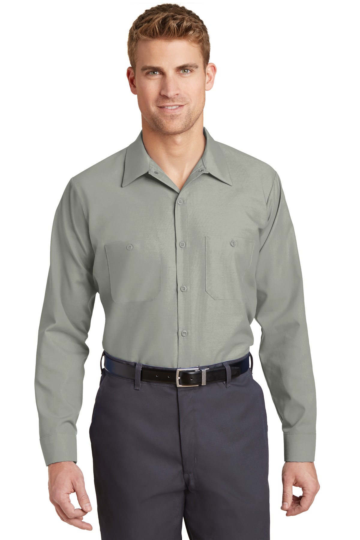Red Kap Long Sleeve Industrial Work Shirt. SP14 30