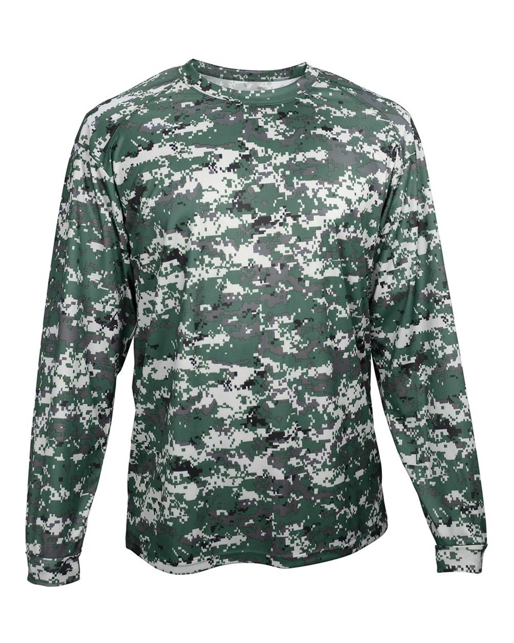Youth Digital Camo Long Sleeve T-Shirt - 2184 2