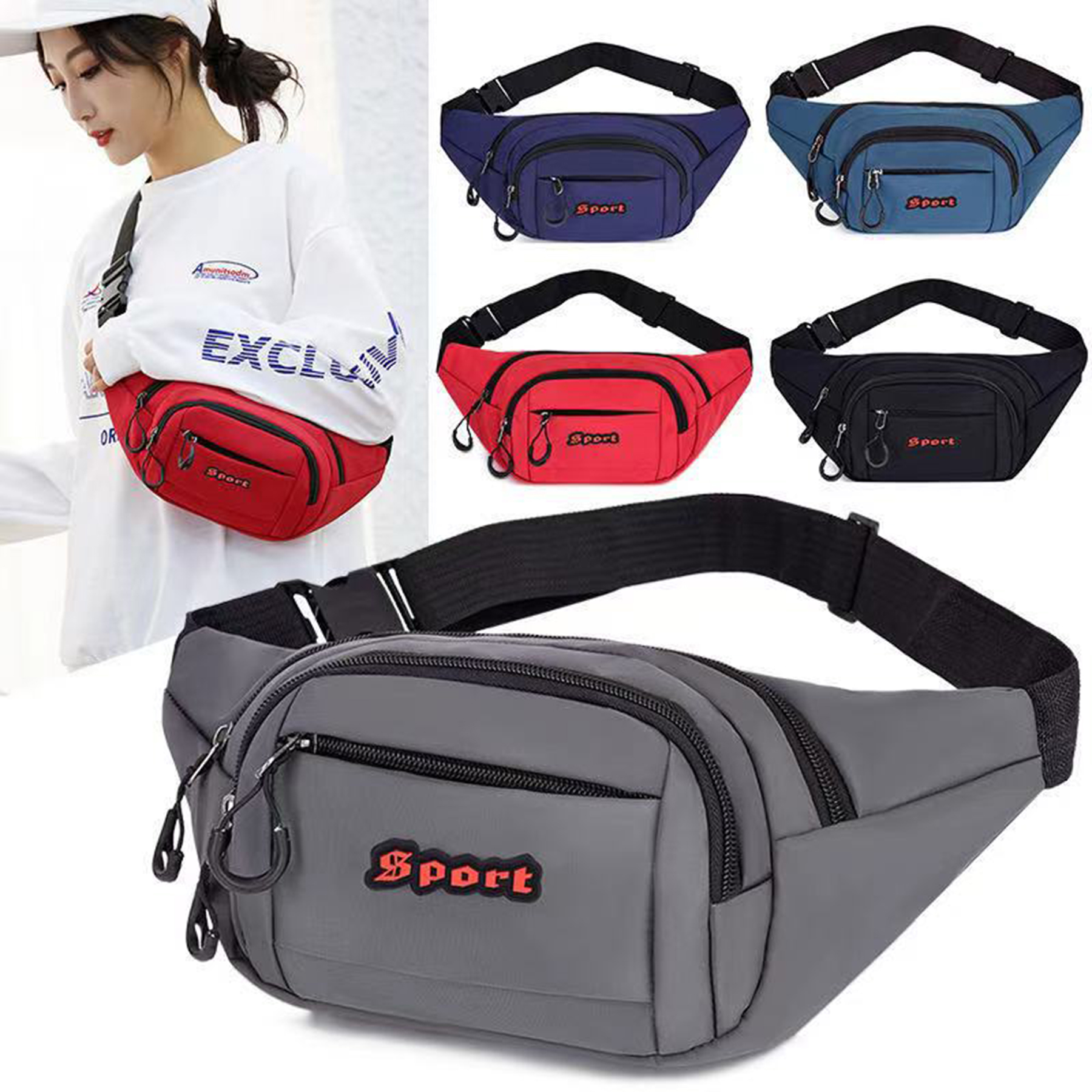 Waterproof Sports Phone Fanny Bag 2