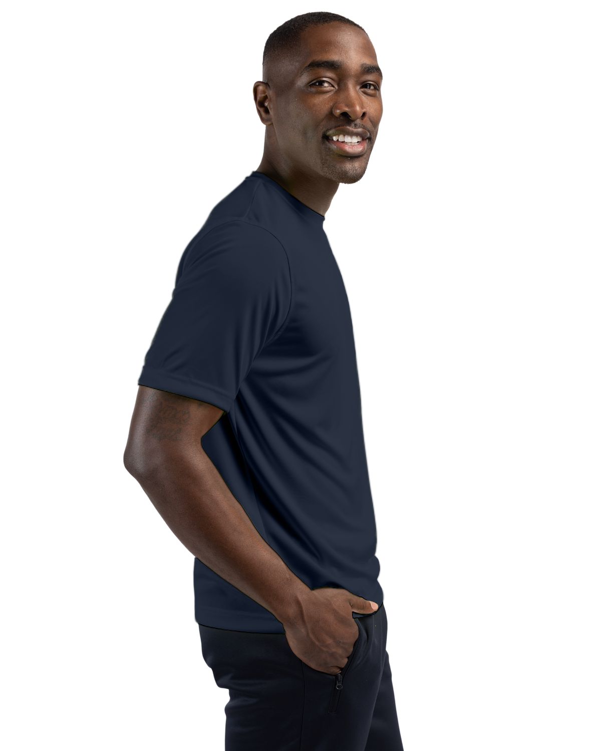 Clique Spin Solution-dyed Performance Jersey Mens Short Sleeve Tee 78