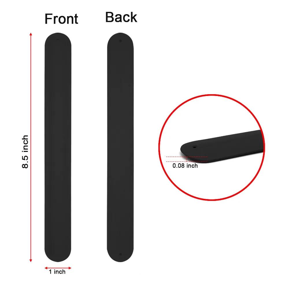 Custom Silicone Slap Wristband 8