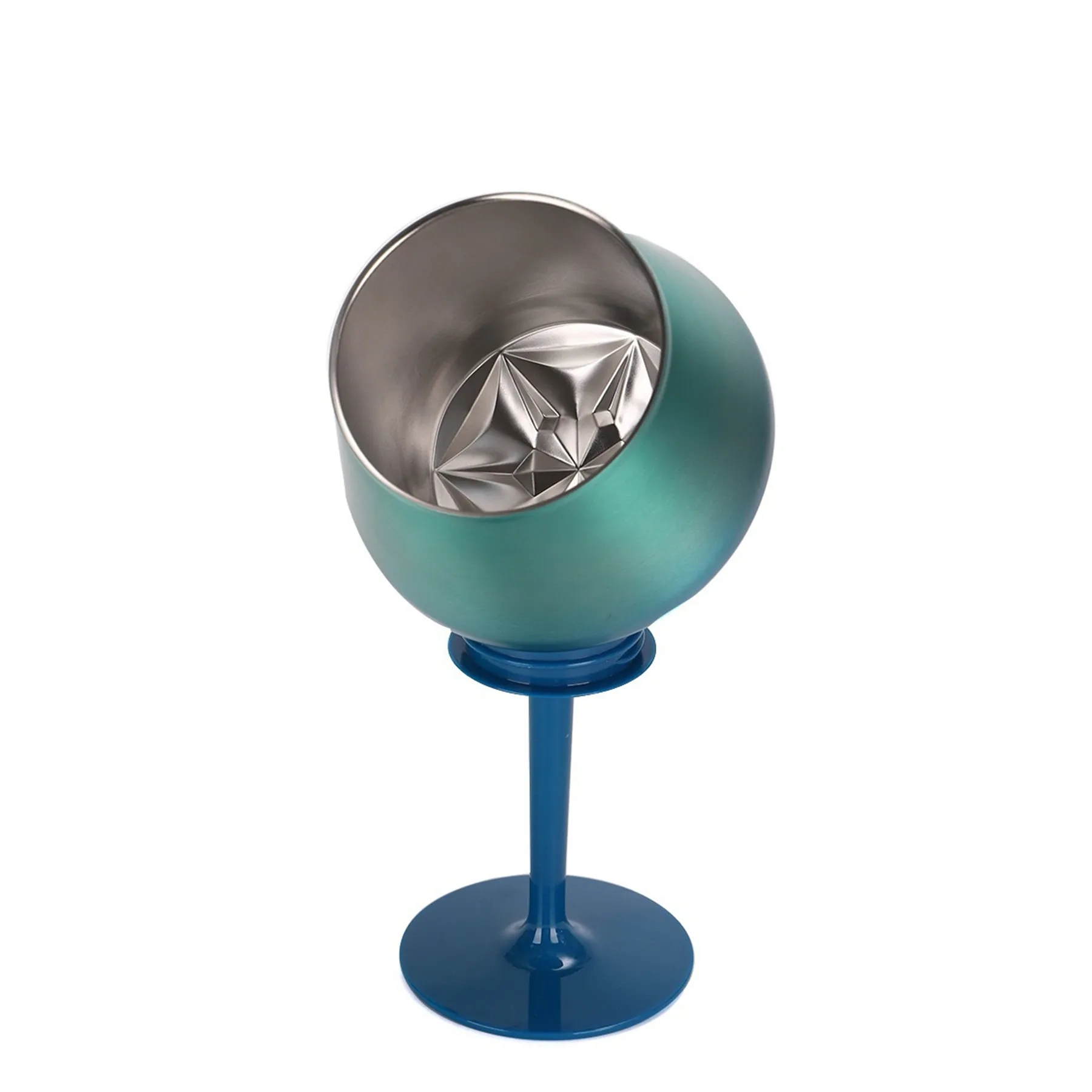 14 Oz. Stainless Steel Removable Wine Goblet 10