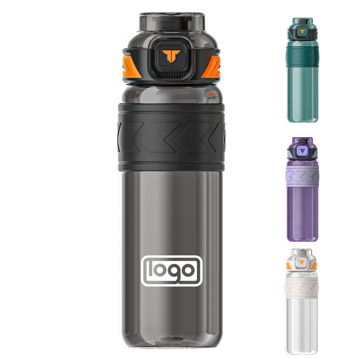 34oz Sports Water Bottles w/ Removable Straw 8