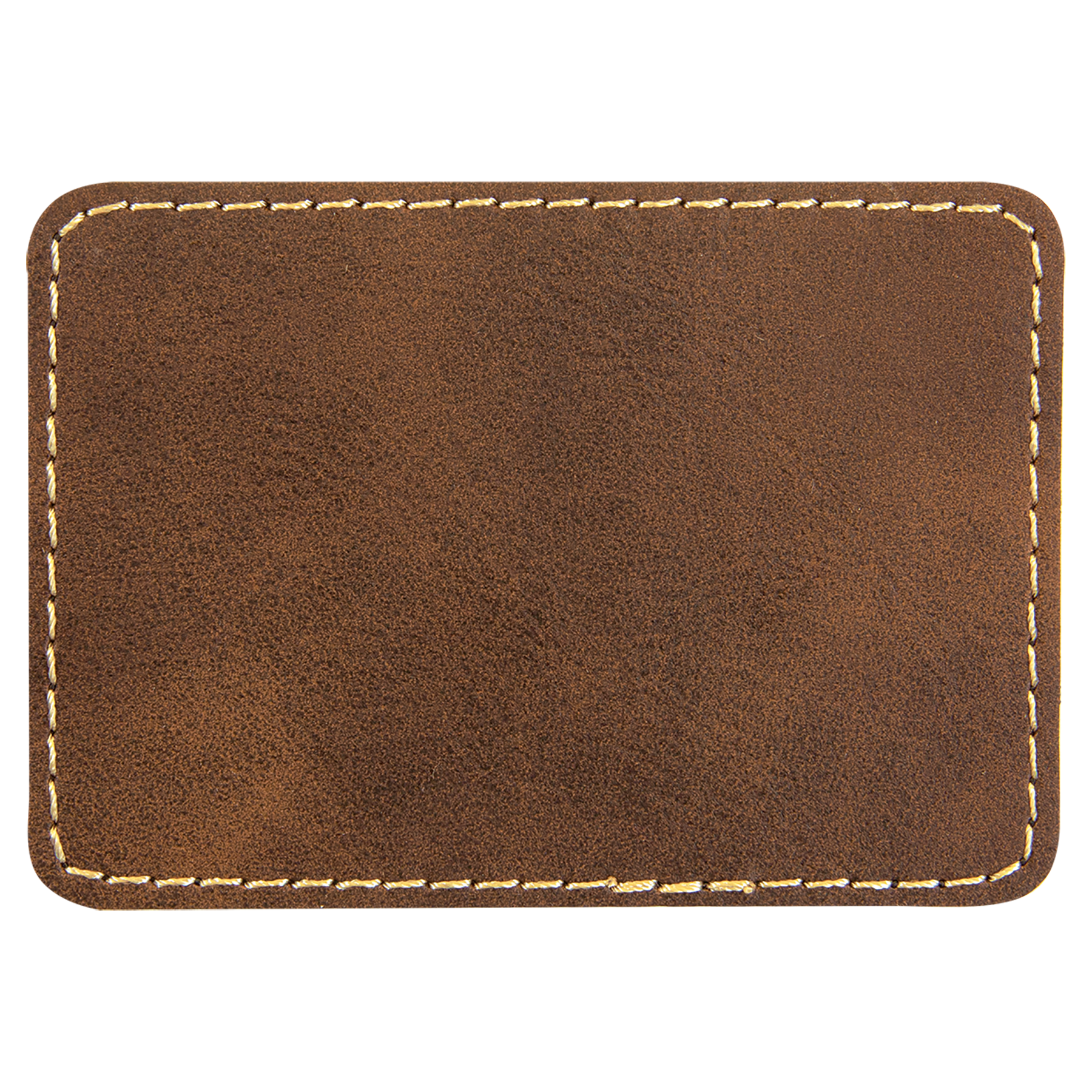 3 1/2" x 2 1/2" Rectangle Leatherette Patch with Adhesive 8